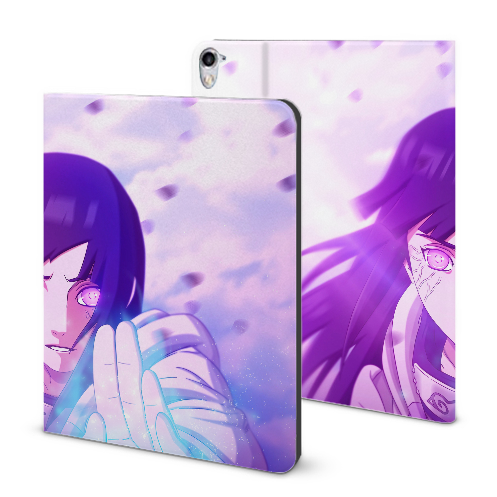 （画像用） NARUTO -ナルト- NARUTO -ナルト- 疾風伝 IPad ケース ブック型 PUレザー TPU 耐衝撃 軽量 薄型 ペン収納なし 全面保護 IPad 各モデル対応